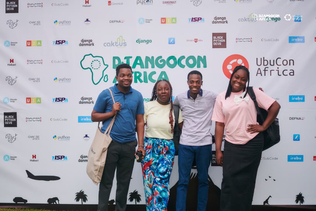 DjangoCon Africa 2025 attendees